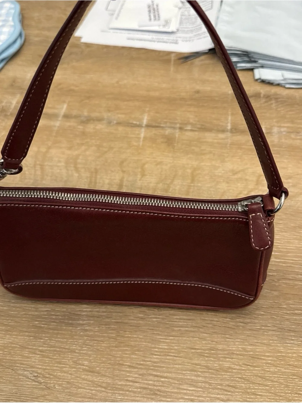 Vintage Coach Hamptons Demi Pouch Baguette 7785